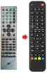 Ersatz Fernbedienung für Orion 26PL6905DVD | TV-19PL155DVD | TV-22PL156DVD