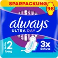 Always Ultra Binden Gr2 Long Flügel 96er Pack 3x32 Stück Multipack Damen