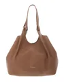 Gianni CHIARINI Leder Shopper Schultertasche Dua Shopping Bag Clay hellbraun