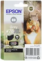 Epson Singlepack Grey 478XL Claria Photo HD Ink – Druckerpatronen (Grau, Epson, Expression Photo HD XP-15000, C13T04F64020, Tintenstrahldrucker, Grau)