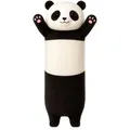 Lean Plüsch Maskottchen Panda Kissen Längerer Roller Weiß Schwarz 70Cm