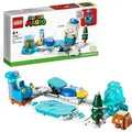 LEGO 71415 Super Mario Eis-Mario-Anzug - Erweiterungsset, Sammel-Spielzeug mit Figurenkostüm plus Cooligan und Goomba-Feindfiguren, kombinierbar m... - Blau