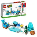LEGO 71415 Super Mario EIS-Mario-Anzug - Erweiterungsset, Sammel-Spielzeug mit Figurenkostüm Plus Cooligan und Goomba-Feindfiguren, kombinierbar mit Starterset