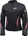 GMS Jacke Tara Mesh schwarz-pink D3XL
