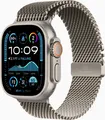 Apple Watch Ultra 2 Natur mit Milanaise-Armband Large Natur