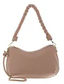 SEIDENFELT MANUFAKTUR Ikast Hobo Schultertasche Tasche Nude / Gold beige Neu