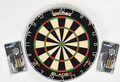 Winmau Wettkampf-Dartboard " Original Blade 6 " inklusive 2 Satz Winmau Broadside Brass Steeldarts