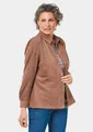 GOLDNER Blouson Velourslederhemd
