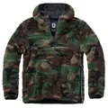 Brandit Fleecepullover Brandit Teddyfleece Pullover Worker, woodland 4XL