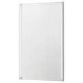 FACKELMANN Spiegelelement "LED-LINE", BxHxT: 42,5 x 66,6 x 3,8 cm, 6000 - 6500 K, kaltweiß, 2W - grau