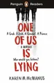 Schulbuch One Of Us Is Lying A Geek, A Jock, A Criminal, A Princess, A Murder. W Karen M. McManus