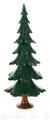 Kunstbaum Baum grün lasiert Höhe = 24cm NEU, Dregeno Erzgebirge, Höhe 24 cm