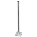 ARLI 1 m Mastfuß Mast Sat Antenne Flachdachständer Ständer Halter 1m Standfuß