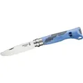 Opinel Outdoor Junior N°07 254368 Outdoormesser integrierte Signalpfeife Blau