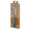 Opinel Outdoor Junior - rostfrei - blauer Kunststoffgriff - Spitze abgerundet - Virobloc Sicherungsring - Signalpfeife, blau, N° 07