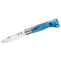 Opinel No.07 Outdoor Junior Kindermesser, blau