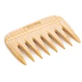 REMOS Holzkamm aus heimischem Buchenholz mit Griffkerbe 9 cm