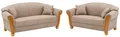 3-Sitzer HOME AFFAIRE "Milano", beige, B:190cm H:83cm T:81cm, Sofas, 3-Sitzer, 2-Sitzer und 3-Sitzer, incl. Zierkissen