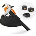 AKKU SAUGHÄCKSLER STIHL SHA 56 - AK-SYSTEM mit 2X AK20 akku und ladegerät, Laubbläser, Blasgeräte