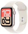 Apple Watch SE (3.Gen) Digital 44 mm Smartwatch Rechteckig 32 h 326 ppi  Beige