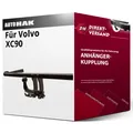 Für Volvo XC90 II Typ 256 (Auto Hak) Anhängerkupplung horizontal abnehmbar neu