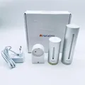 Netatmo Wireless Connected Indoor Outdoor Wetterstation mit Wandhalterung, Therm