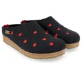 Haflinger Grizzly Cuoricini Pantoffel