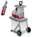 Elektro Gartenhäcksler Walzenhäcksler ILH 2800, leise robust wartungsarm, 2.8...