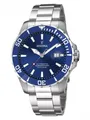 Festina Herrenuhr Automatik 44 MM 20 ATM mit Edelstahl Gliederband F20531/3