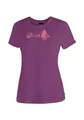 Maier Sports Tilia Pique W, Damen T-Shirt, Funktionsshirt mit Rundhals für Wandern und Freizeit, dryprotec Technologie, Atmungsaktiv, NFC-Chip für einfaches Recycling, Violett, 44
