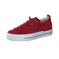 Paul Green Damen Low-Top Sneaker - Turnschuhe mit Komfort-Eva-Sohle - Damenschuhe - Alltag & Büro Sneaker Damen - Rot 32x