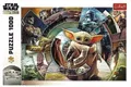 Star Wars Grogu Reise 1000 Teile Puzzle Trefl, Kinder ab 12, Jungen Mädchen