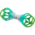 Greifling, Blau, Grün, Transparent, Kunststoff, 16.3 cm, unisex, BPA-frei, 89/686 Ewg, EN 71, Rassel, Spielzeug, Babyspielzeug, Greiflinge