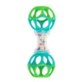 Bright Starts, Oball, Greifling Ball Rassel Spielzeug für unterwegs, Interaktives Babyspielzeug, Greifball, Motorikspielzeug für Babys und Kleinkinder ab der Geburt