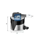 UFI 55.170.00 Kraftstofffilter für FORD MAZDA VOLVO