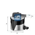 55.170.00 UFI Kraftstofffilter für FORD,MAZDA,VOLVO