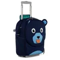 Affenzahn - Kinderkoffer Bär - Kinderrucksack blau
