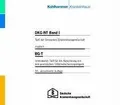 DKG-NT Band 1. Tarif der Deutschen Krankenhausgesellschaft Buch Kohlhammer