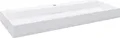 vidaXL Waschbecken 120 x 46 x 11 cm Mineralguss/Marmorguss Weiß