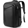 Inateck 40L Reiserucksack mit 26 Taschen, TSA Freundlich Handgepäck Rucksack Herren für 15,6-16 Zoll Laptop, Travel Backpack für Geschäftsreisen, Business Reise, Schwarz