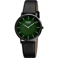 Boccia 3273-14 Herrenuhr Titanium 36mm 3ATM - Grün