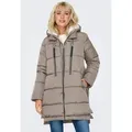 ONLY Steppmantel ONLNEWNORA LONG PUFFER COAT LIFE CC OTW beige XL (42)