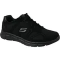 Skechers Sportliche Schnürschuhe Herren 39362D3538333530 Schwarz 45 EU - Schwarz - 45