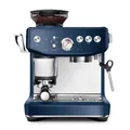 Sage - The Barista Express Impress - Kaffeemaschine mit manuellem Milchaufschäumer & integriertem Mahlwerk - Intelligente Dosierung, 25 Mahlgradeinstellungen - Zwetschgenblau