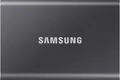 Samsung Portable T7 4TB Externe SSD USB-C (USB 3.2 Gen 2) Grau 4K-Videounterstützung, 256-Bit AES Verschlüsselung, Aluminiu