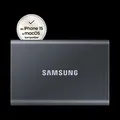 Samsung Portable SSD T7 USB 3.2 Gen 2 - 4 TB Grau Speicher: 4 TB