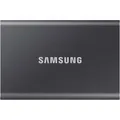 Samsung Portable T7 4 TB SSD Externe Festplatte grau 1050 MB/s Lesen AES-256-Bit