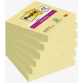 4 + 2 GRATIS: Post-it® Super Sticky Notes Haftnotizen extrastark gelb, 4...