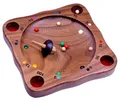 LOGOPLAY Spiel Tiroler Roulette, Familienspiel, Tiroler Roulette – Holz-Kreiselspiel für 2 oder mehr Spieler