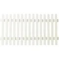 Plus Vorgartenzaun Retro 150 x 80 cm weiß - Weiß